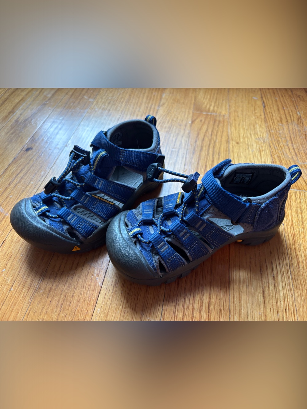 Keen Kids Navy Blue Closed-Toe Bungee Sandals